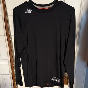 New Balance Men's Black Performance Long Sleeve Tee